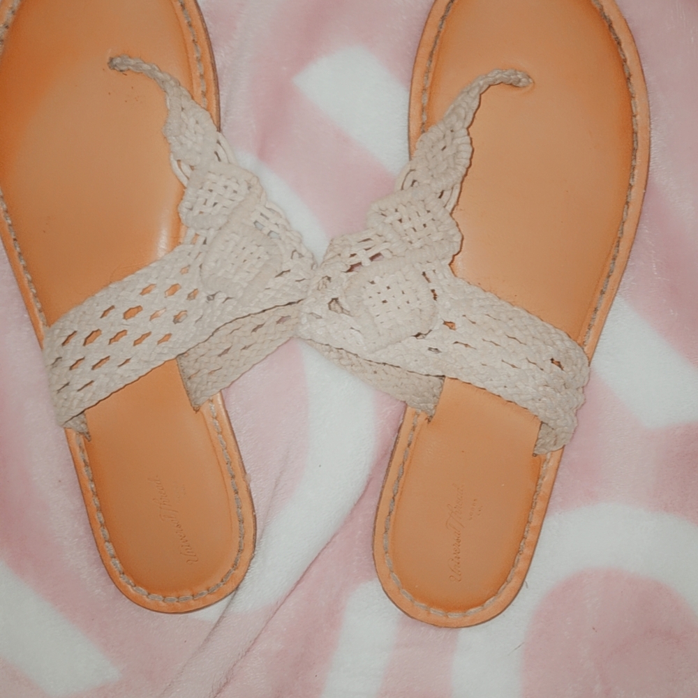 Worn Dirty Flip Flops